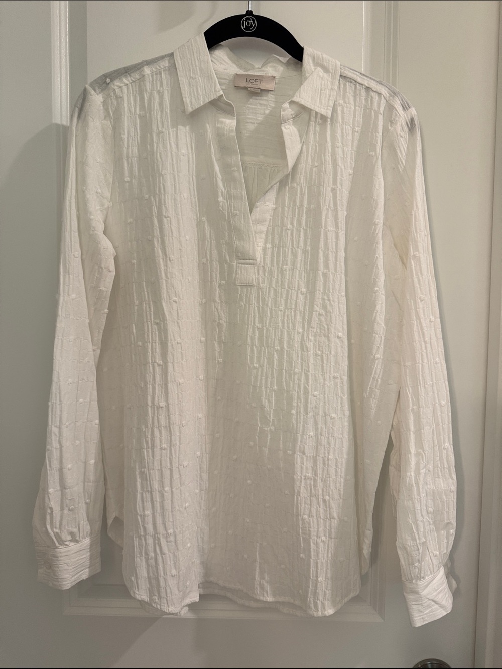 NWOT LOFT Popover Top